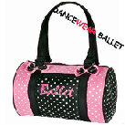 Dance Dots Bows Dancewear Ballet Bag